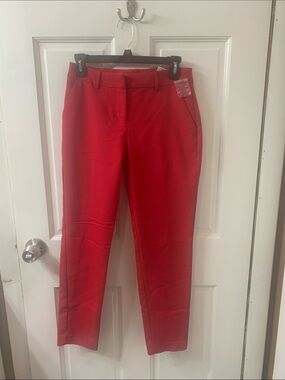Express Red Womens Dress Pants